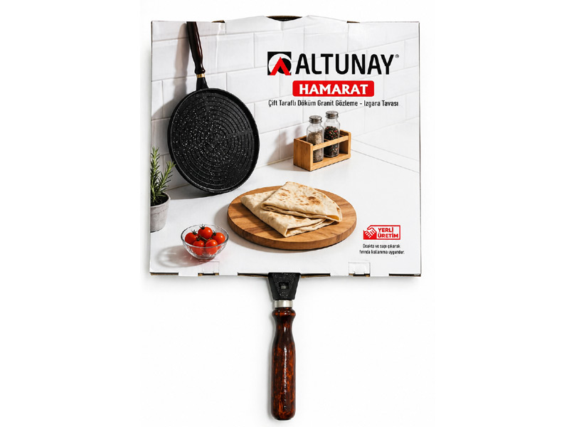  Tek Saplı Döküm Tava